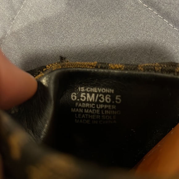 1. STATE Chevonn Brown black open toe slides - 6.5 - Picture 4 of 5